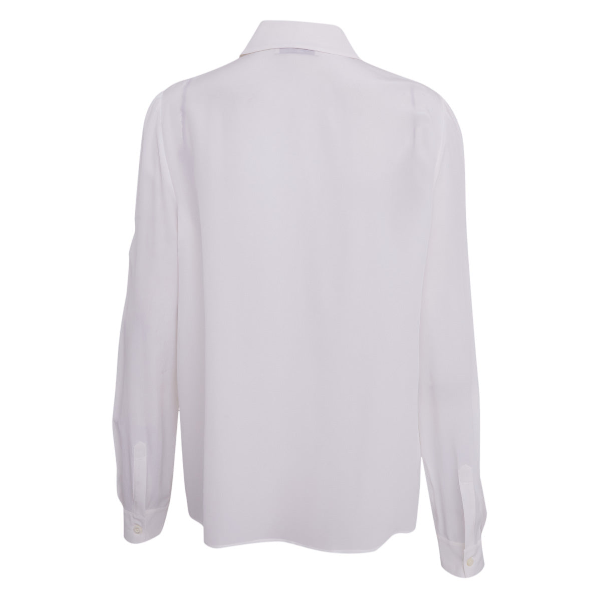 Camisa Miu Miu Branca com Babados TAM. 44 br