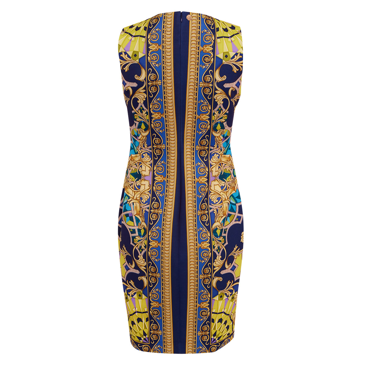 Vestido Versace Estampado Tam. 40 Br