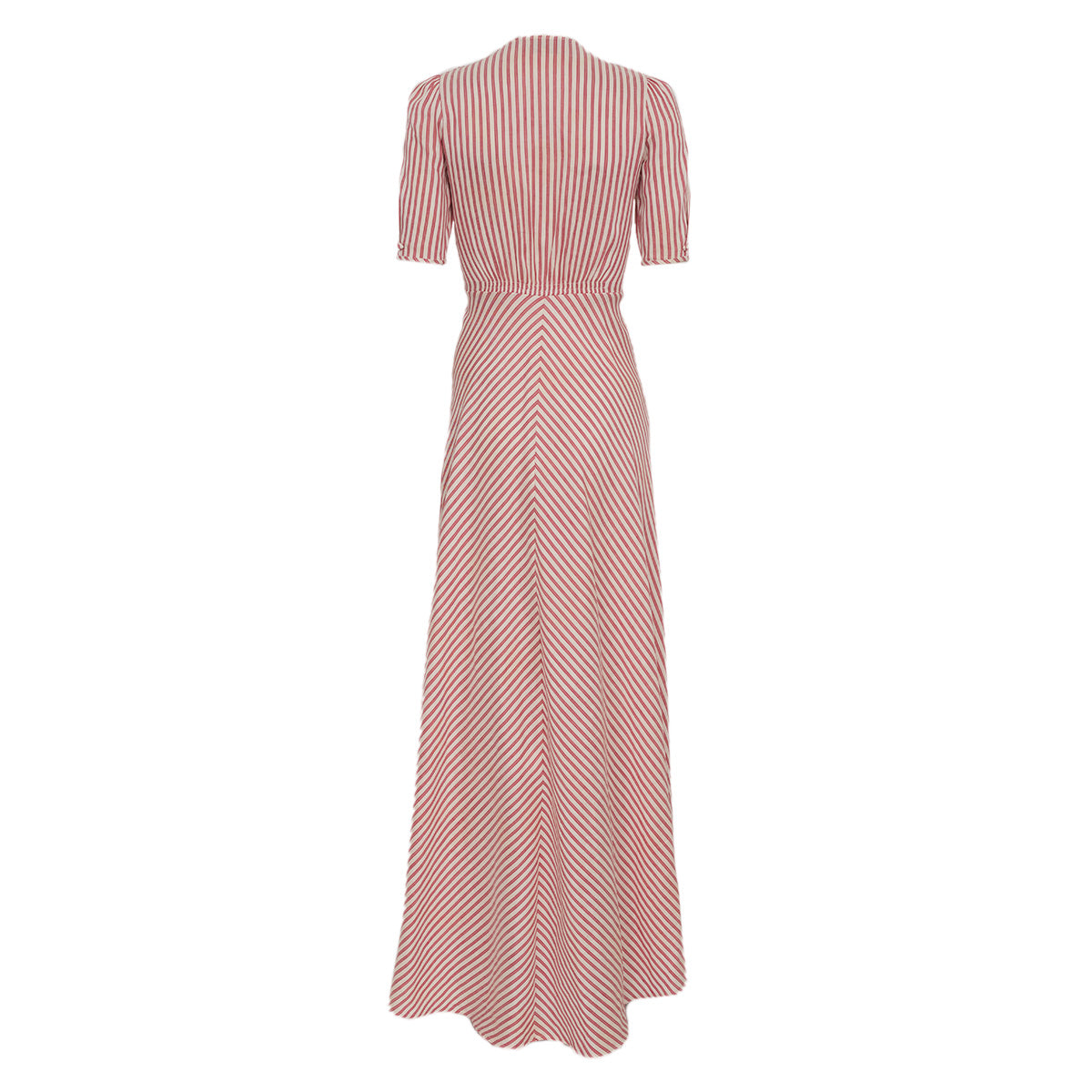 Vestido Luisa Beccaria Listrado Tam. 36 Br