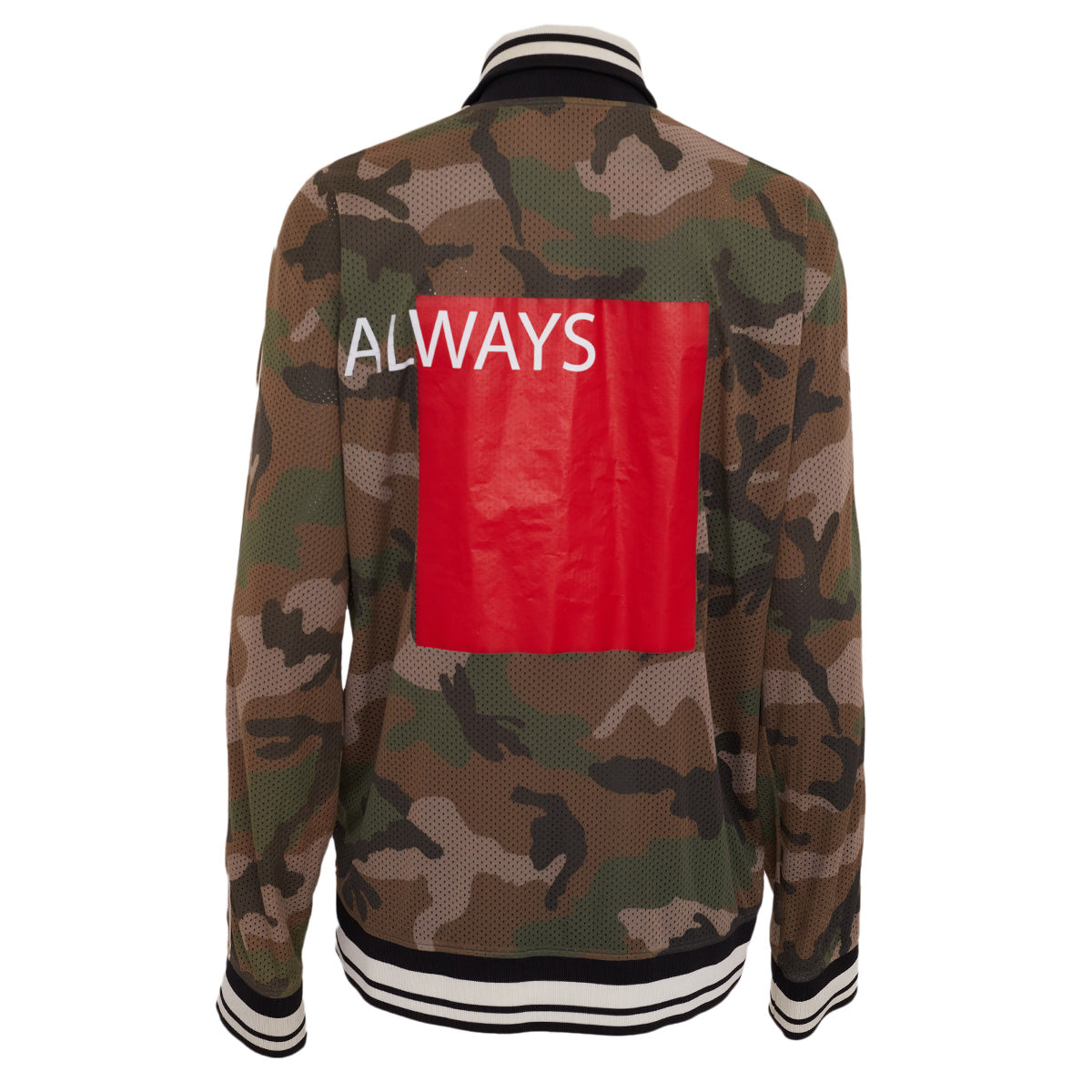 Jaqueta Valentino Verde Estampada Masculino Tam. G Br