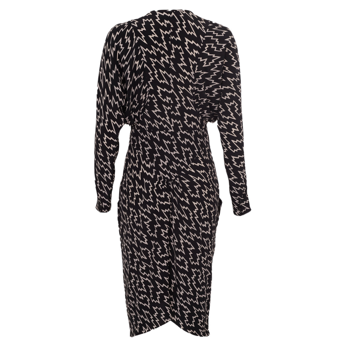 Vestido Isabel Marant Preto e Branco Tam. 38 Br