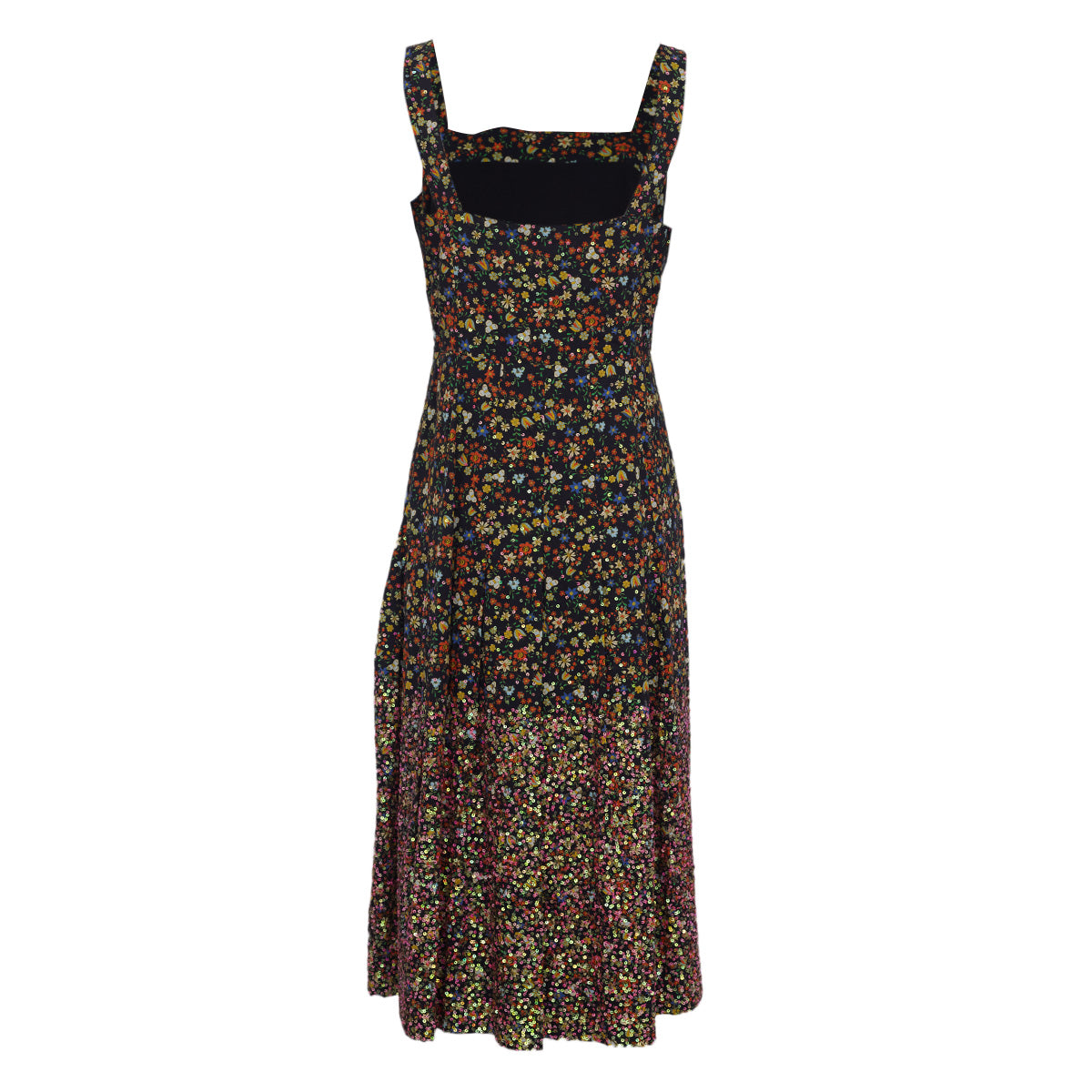 Vestido Tory Burch Floral com Paetê Tam. 40 Br