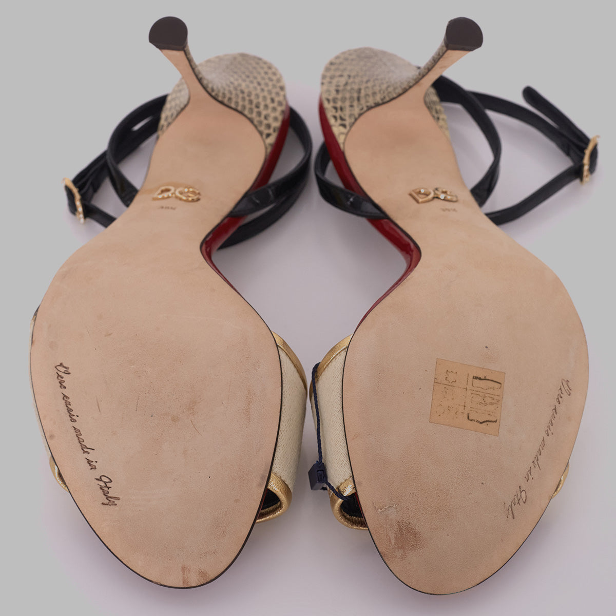 Sandália Dolce & Gabbana Amor Tam. 37,5 BR