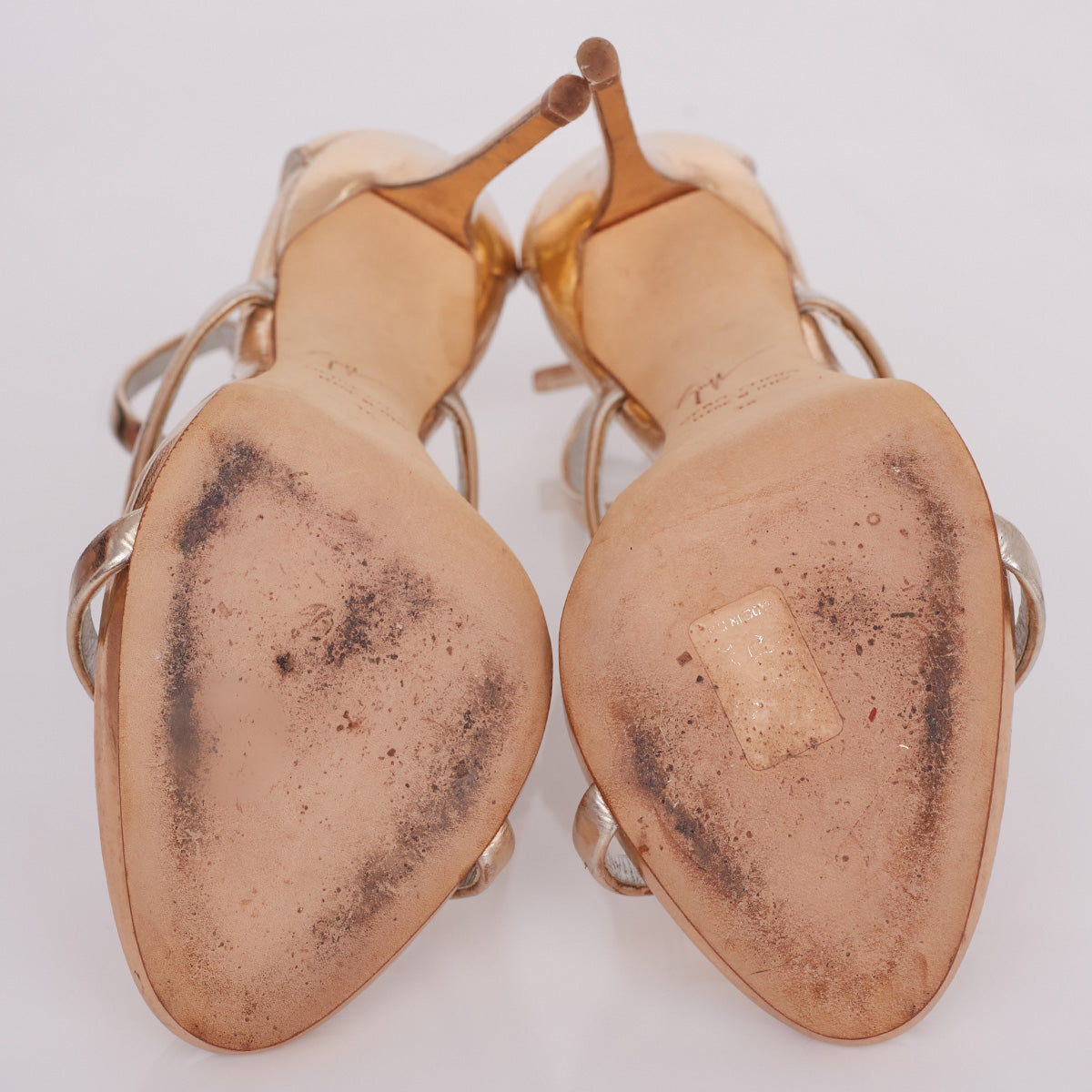 Sandália Giuseppe Zanotti Harmony 120 Metalic Tam. 34 Br