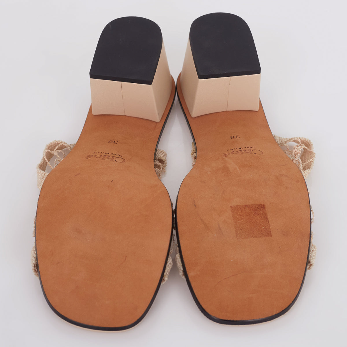 Mule Chloé Off White Tam. 36 Br