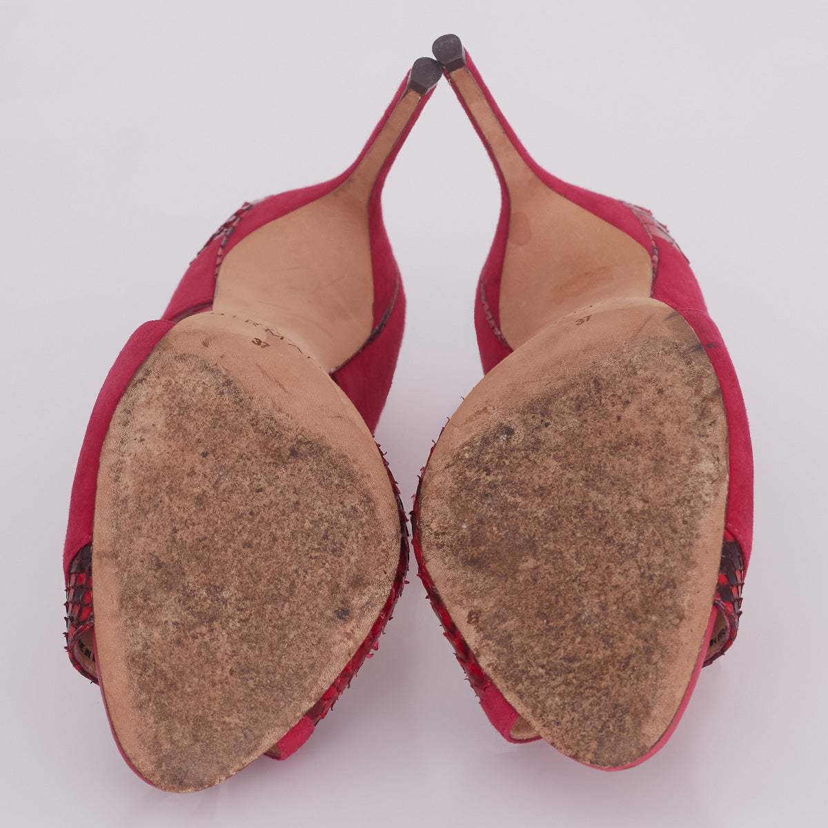 Sandalia Alexandre Birman Rosa com Python Tam. 35 BR