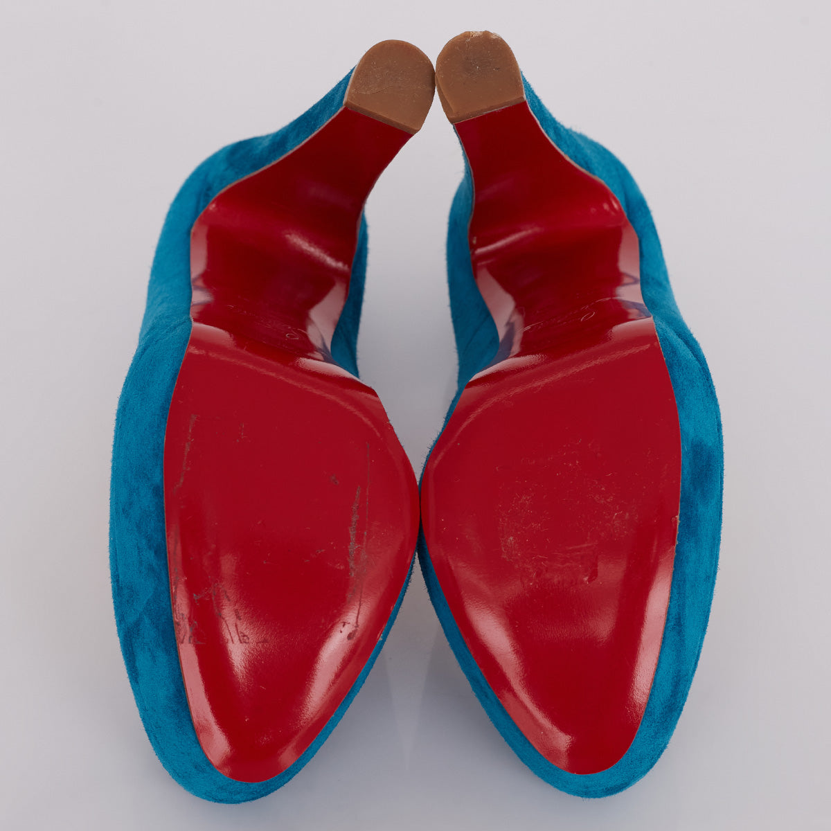 Sapato Christian Louboutin Azul Tam. 36 Br