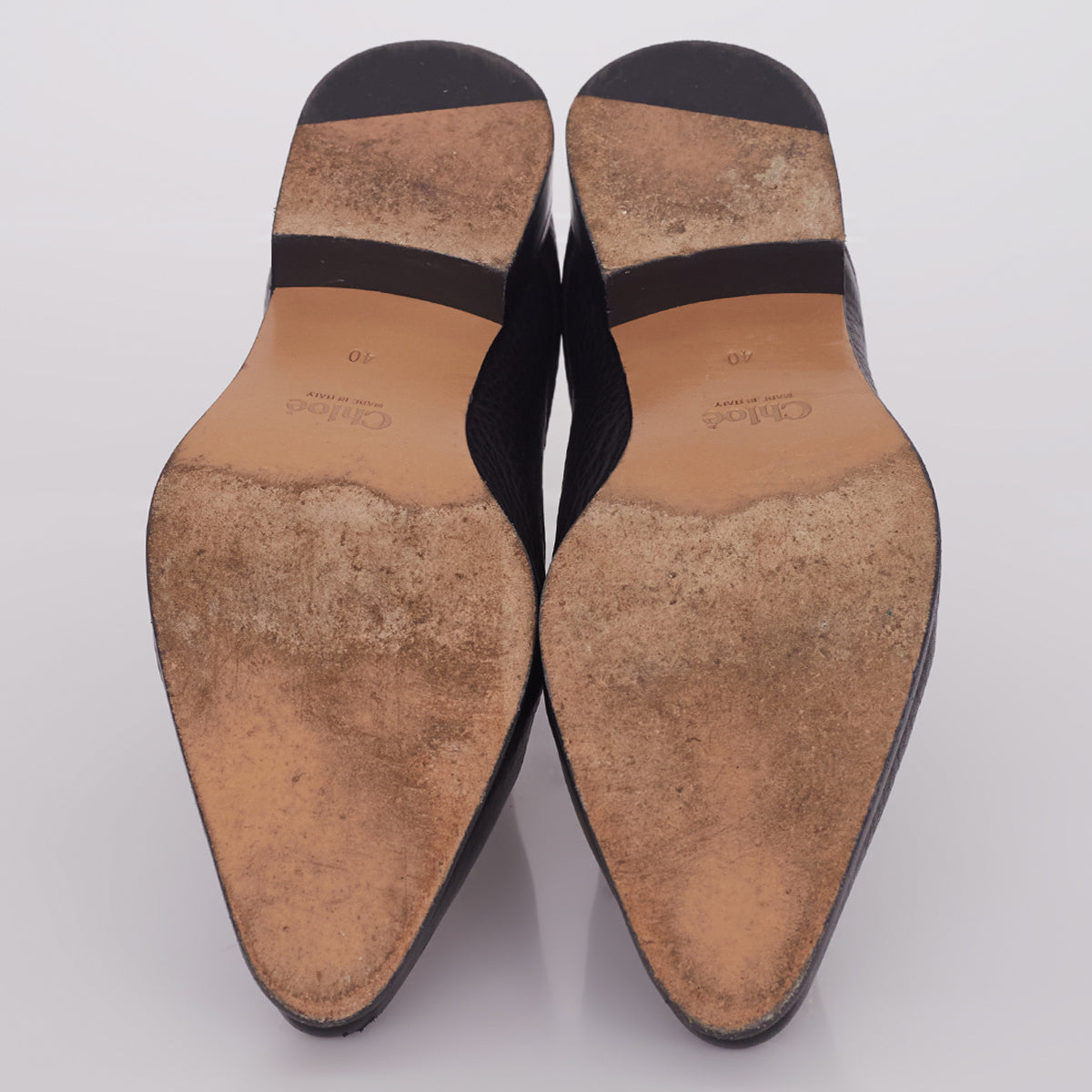 Bota Chloé Preta com Taxas Tam. 38 Br