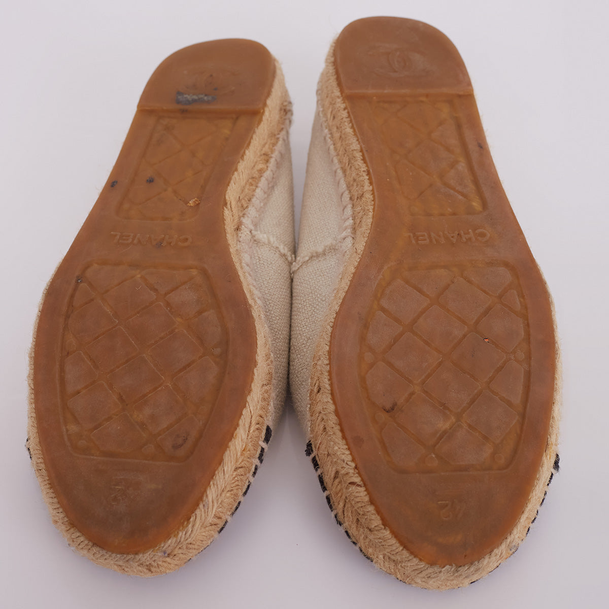 Espadrille Chanel Bicolor Tam. 39,5 Br