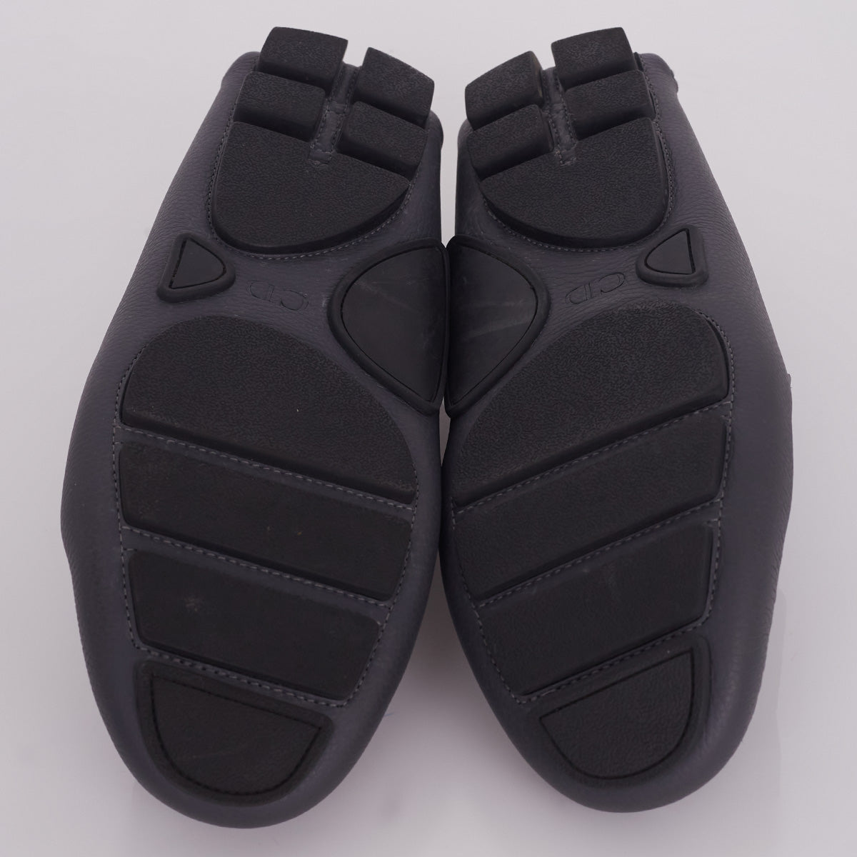 Mocassim Christian Dior Cinza Chumbo Tam. 41 Br