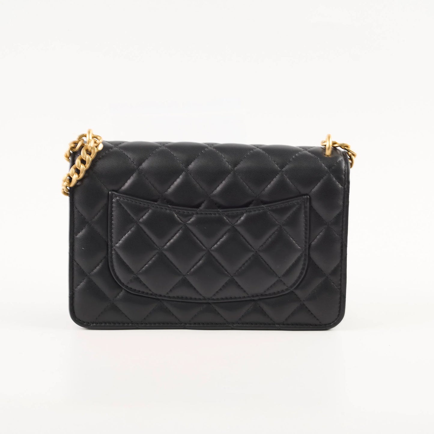 Bolsa Chanel Timeless On Chain Preta