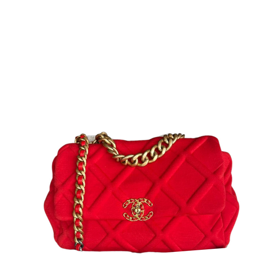 Bolsa Chanel 19 Vermelha