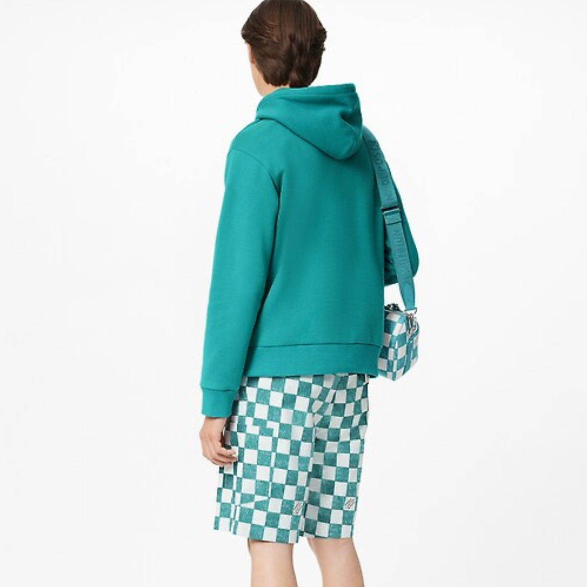 Moletom Louis Vuitton Verde Tam. G Br