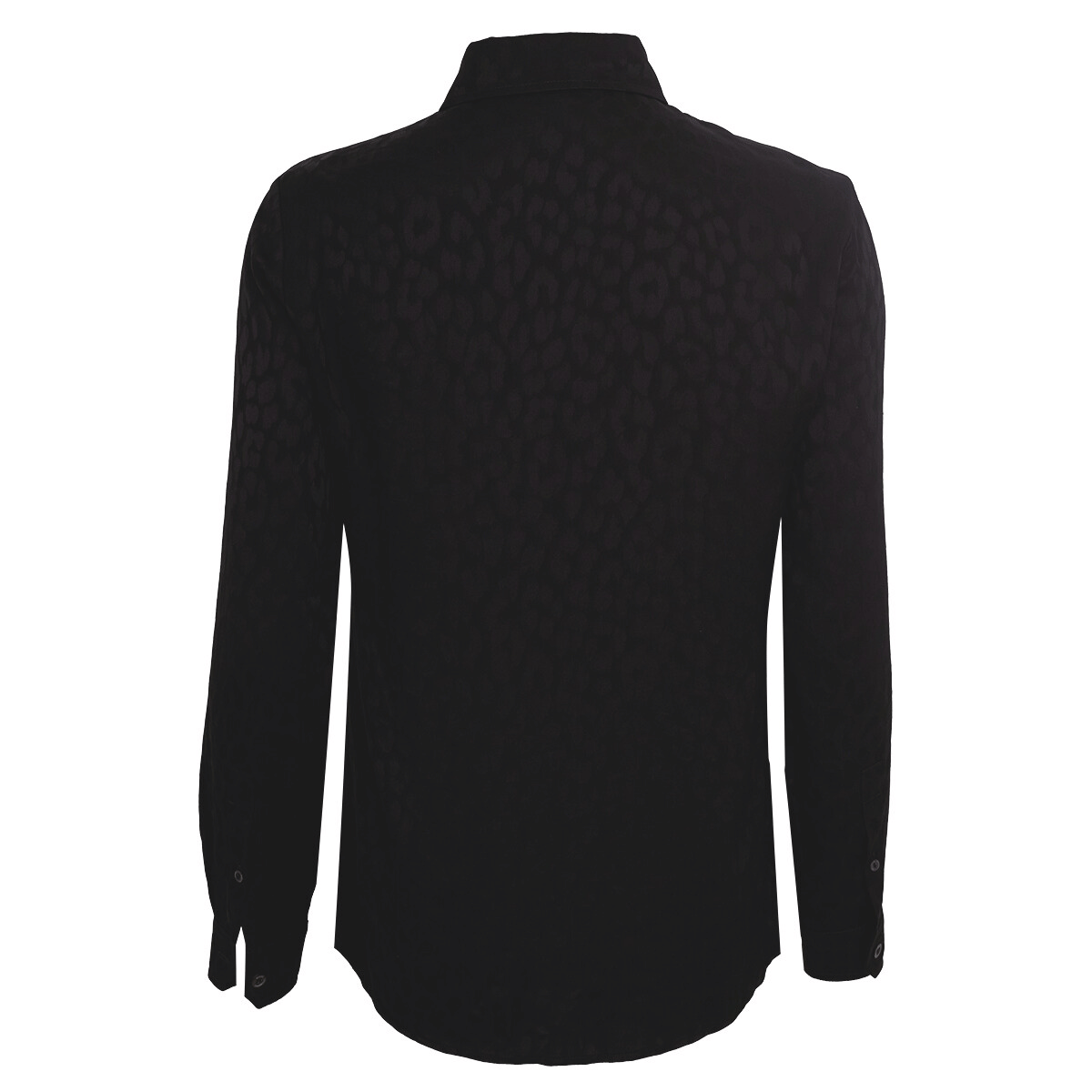 Camisa Gucci Preta Animal Print Tam. 36 Br