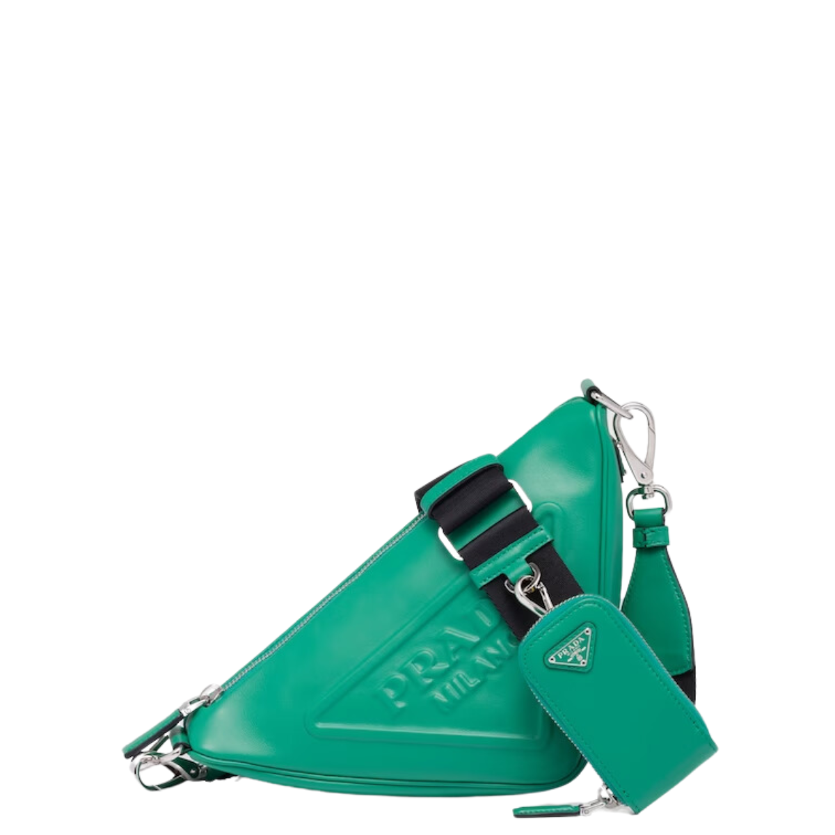Bolsa Prada Triangle Verde Peguei Bode