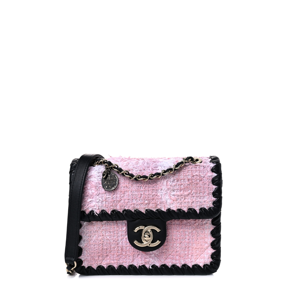 Bolsa Chanel Mini My Own Flap Tweed Rosa – Peguei Bode