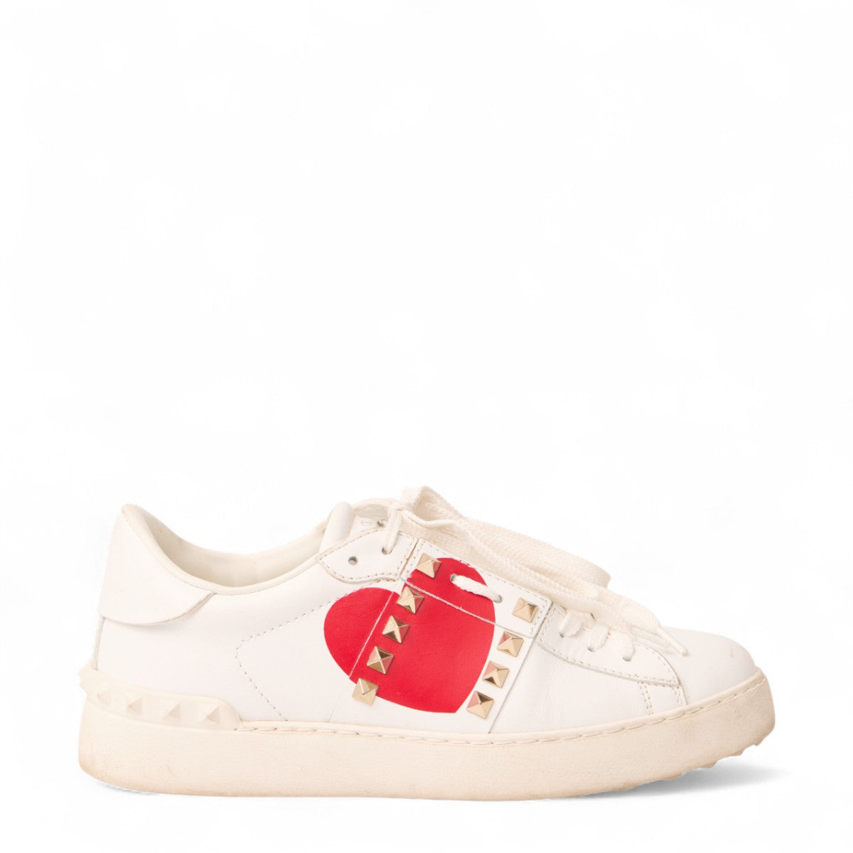 VALENTINO GARAVANIポインテッドトゥ 35 Tênis Valentino Garavani Rockstud Untitled Lovers Tam. 35 BR
