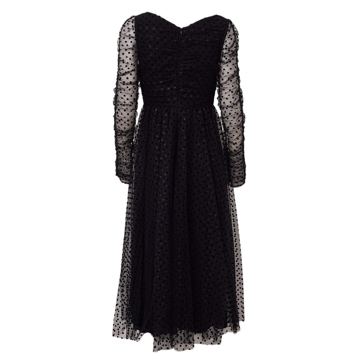 Vestido Zimmerman Preto de Bolinhas Tam G Br