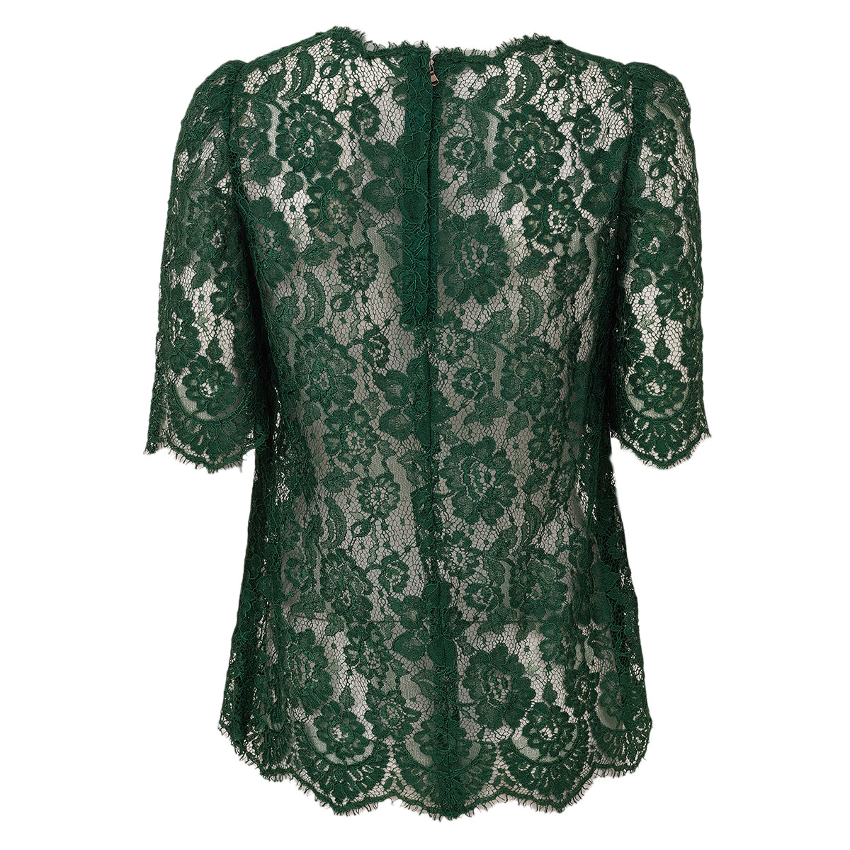 Blusa Dolce&Gabbana Renda Verde Tam P Br