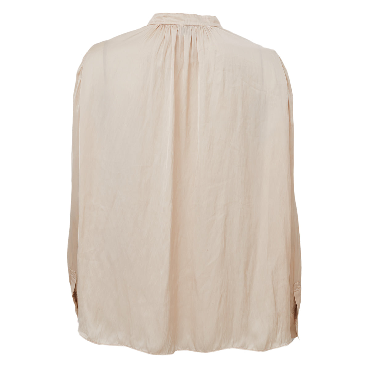 Camisa Vince. Branca Acetinada Tam M Br