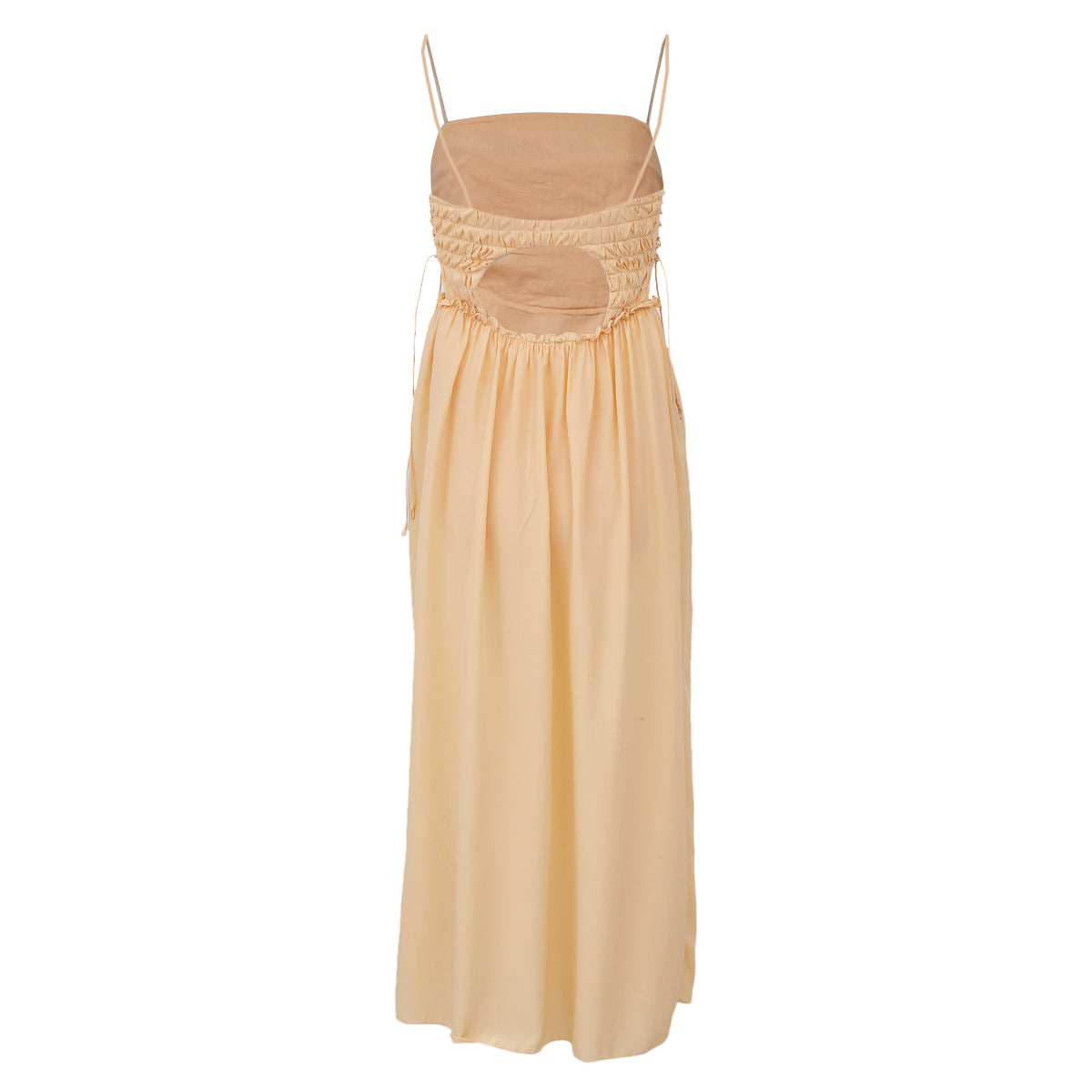 Vestido Paula Raia Bege Tam 36 Br