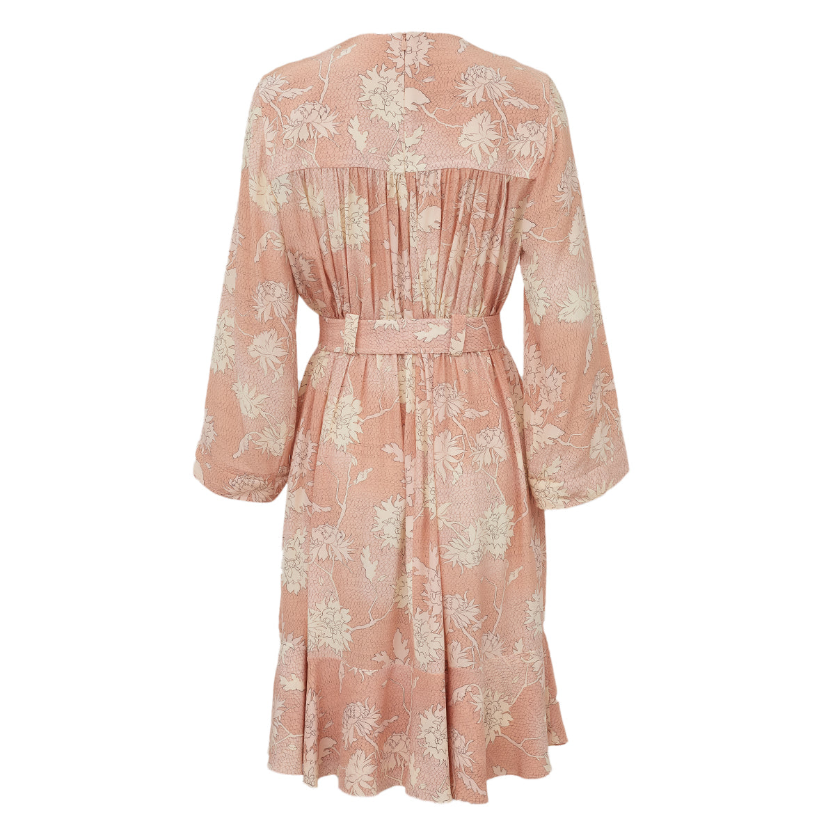 Vestido Chloé Rosa Estampado Tam M