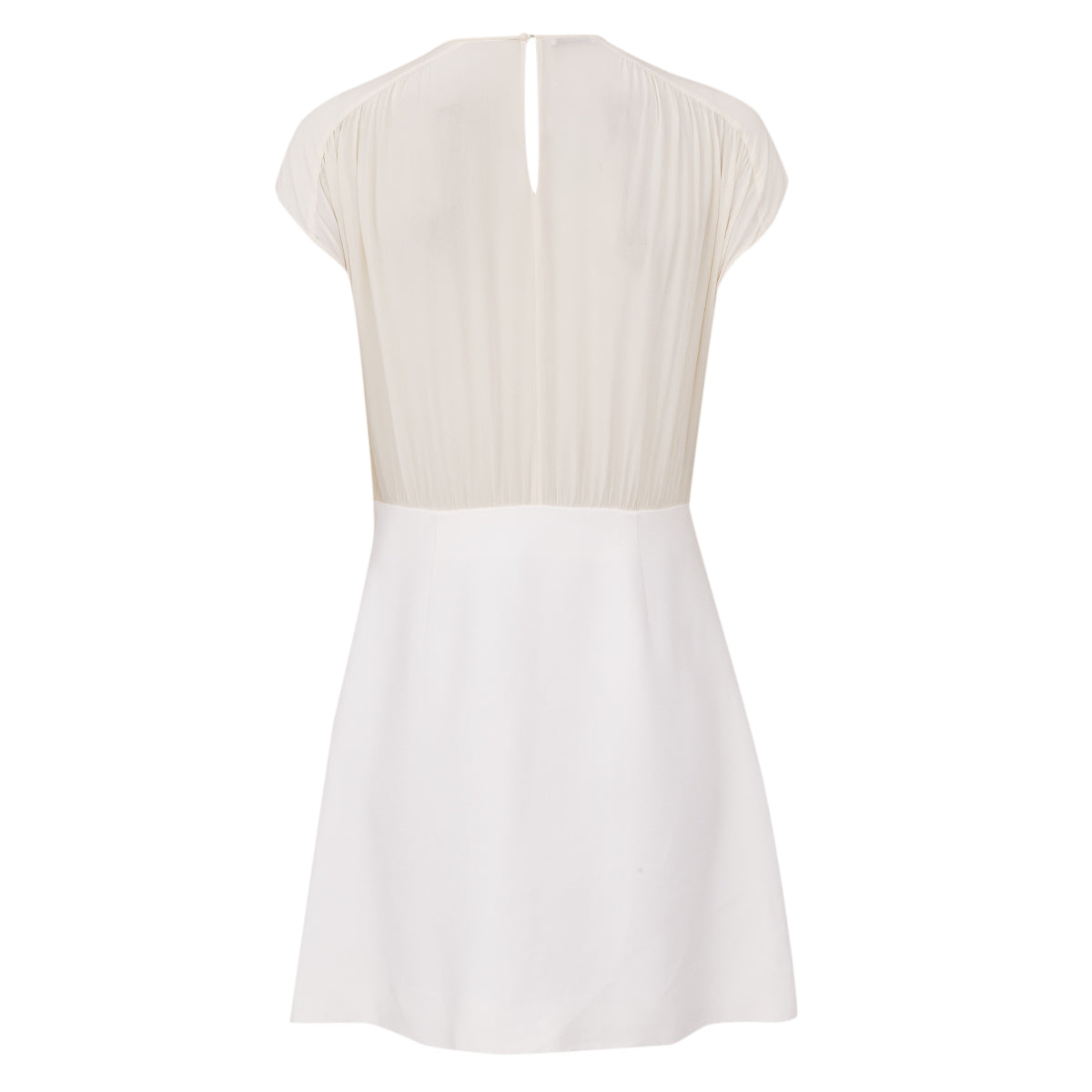 Vestido MiuMiu Branco Tam 42 Br