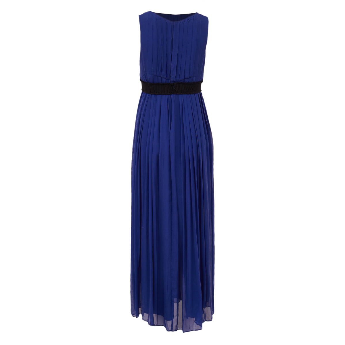 Vestido Carolina Herrera Azul Tam P br