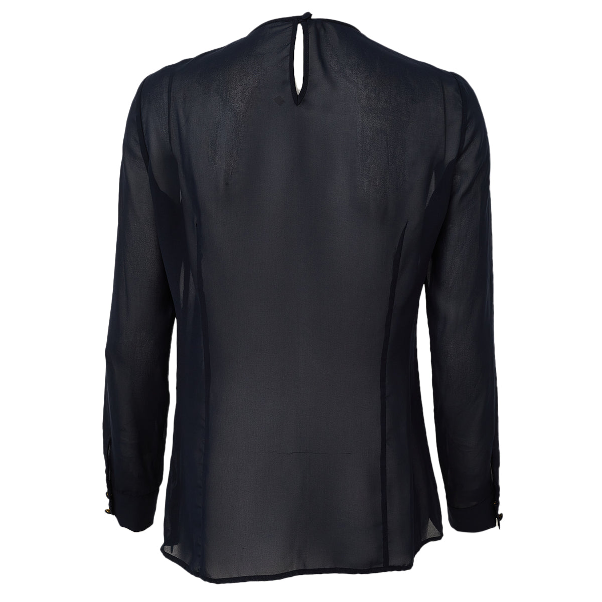 Blusa Valentino Preta Tam P Br