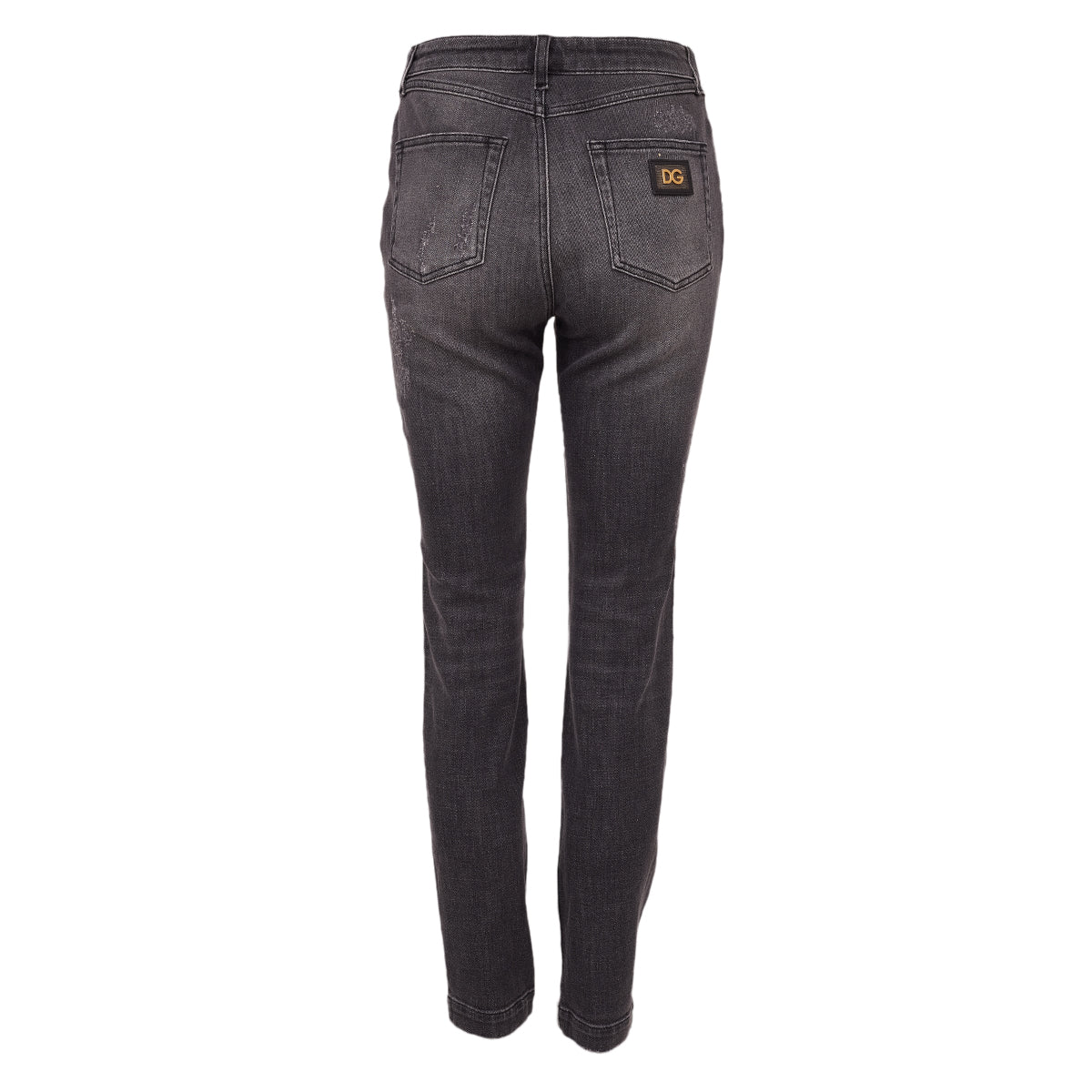 Calça Dolce&Gabbana Jeans Cinza Tam 36 Br