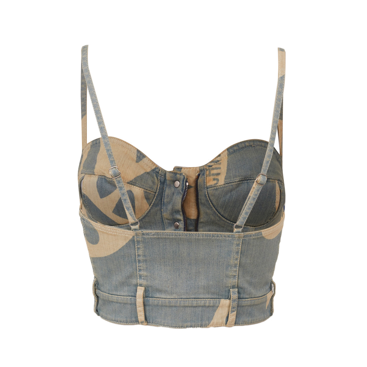 Cropped Moschino Jeans Estrela Tam 34 Br