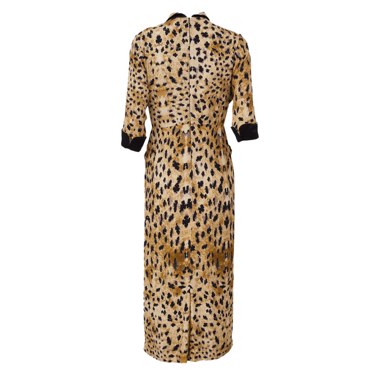 Vestido Prada Estampado Amarelo Tam M Br