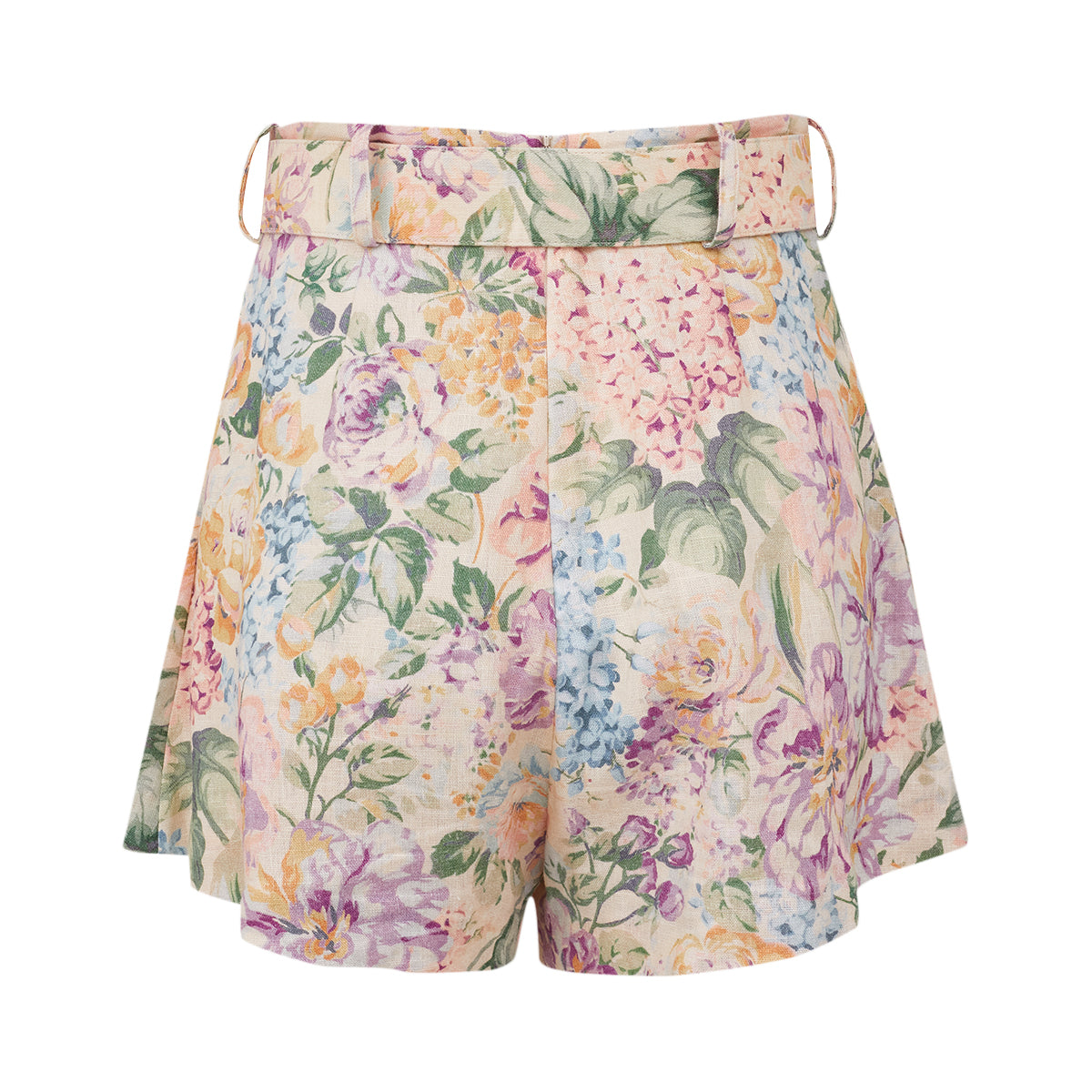 Shorts Zimmerman Florido Com Cinto Tam P Br