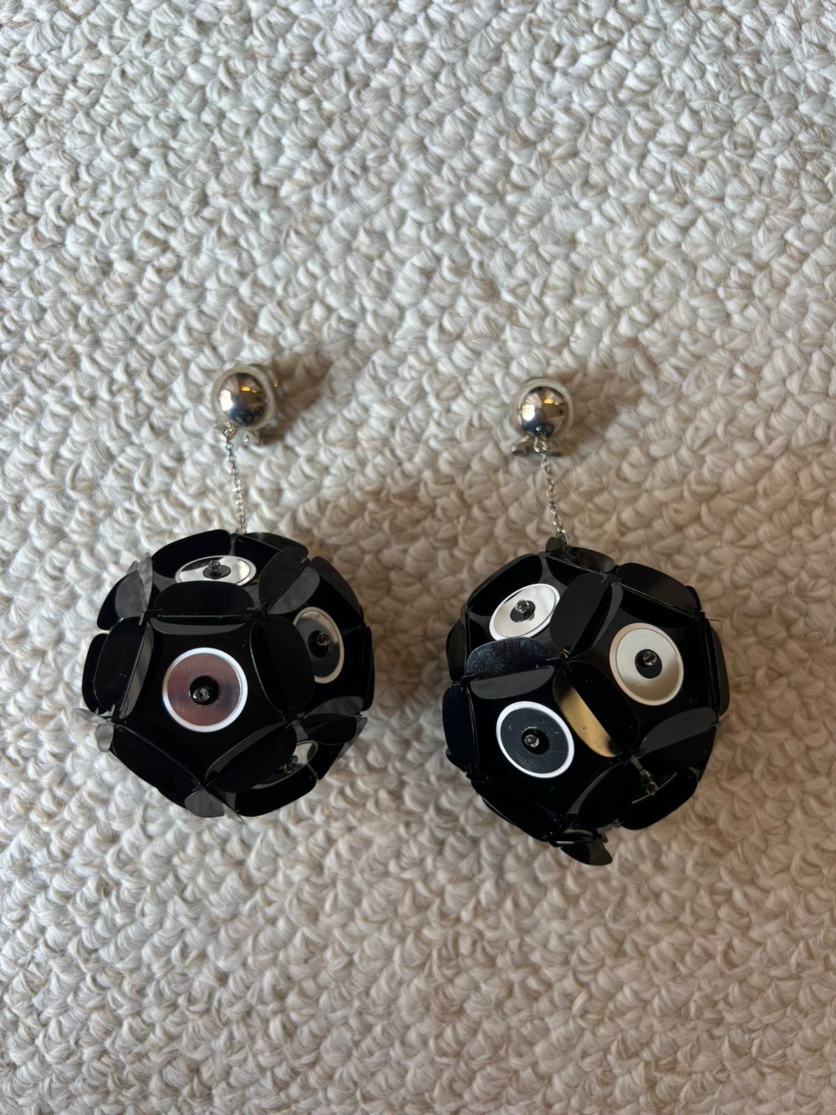 Brinco Prada Big Spheres Balls