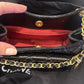 Bolsa Chanel Shiny Crumpled Quilted Small Preta