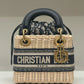 Bolsa Christian Dior Mini Lady Dior Oblique Jacquard