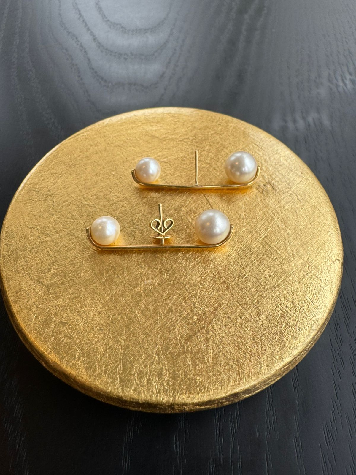 Brinco Ana khouri Pérolas Branca