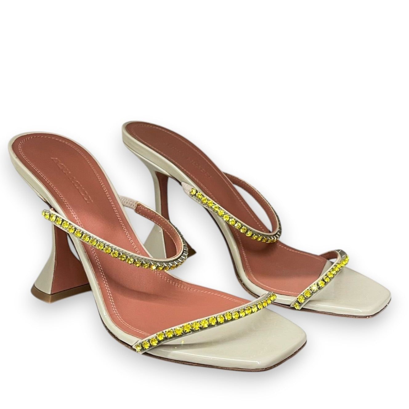 Sandália Amina Muaddi tam. 35,5 br