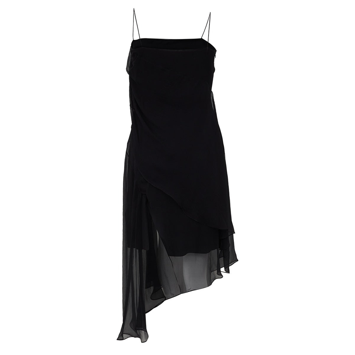 Vestido Givenchy seda Preto Tam. PP BR