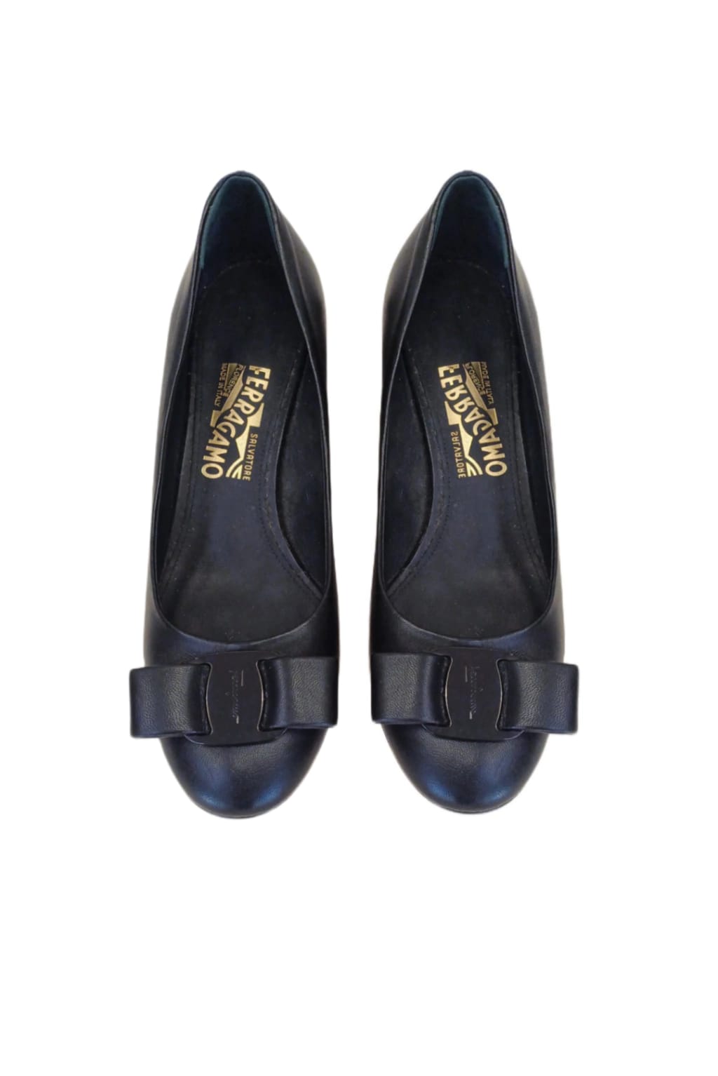 Sapatilha Salvatore Ferragamo Varina Preto Tam. 38 BR