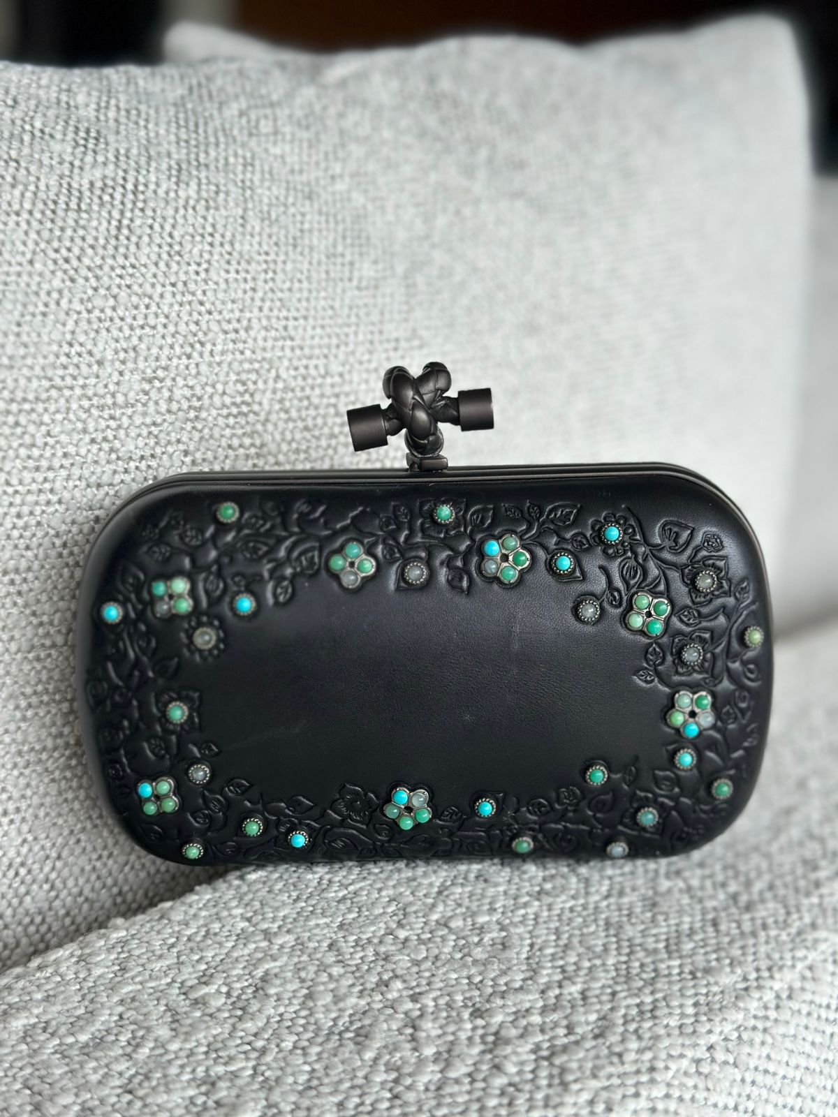 Clutch Bottega Veneta Preta