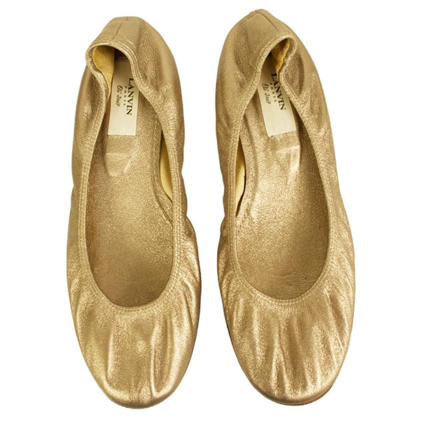 Sapatilhas slip-on Lanvin dourada TAM. 38 BR