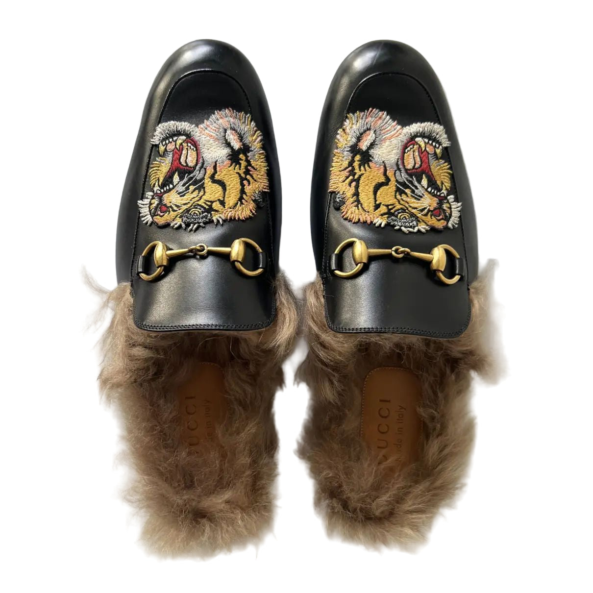 Mule Gucci com pelinhos Tam. 37 BR