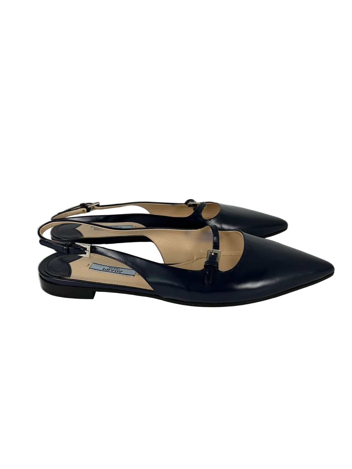 Sapatilha slingback Prada preto TAM 38,5 – Peguei Bode
