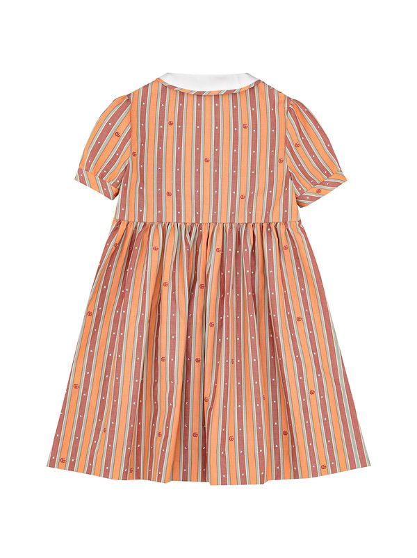 Vestido Gucci Listrado Infantil Tam. 4 anos BR