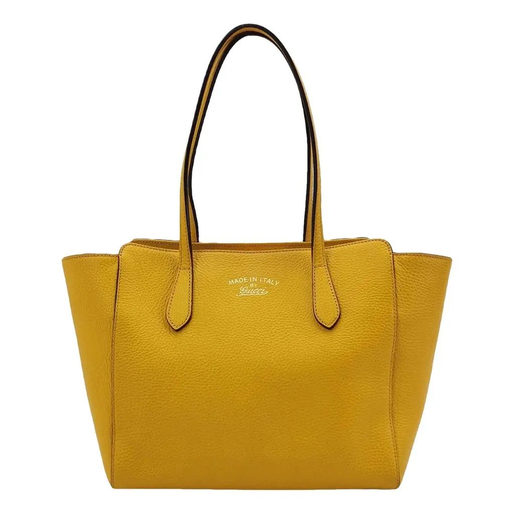 Bolsa Gucci Tote Swing Grande Amarela
