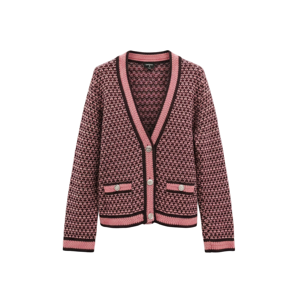 Casaco Chanel Cashmere Rosa Tam. G BR