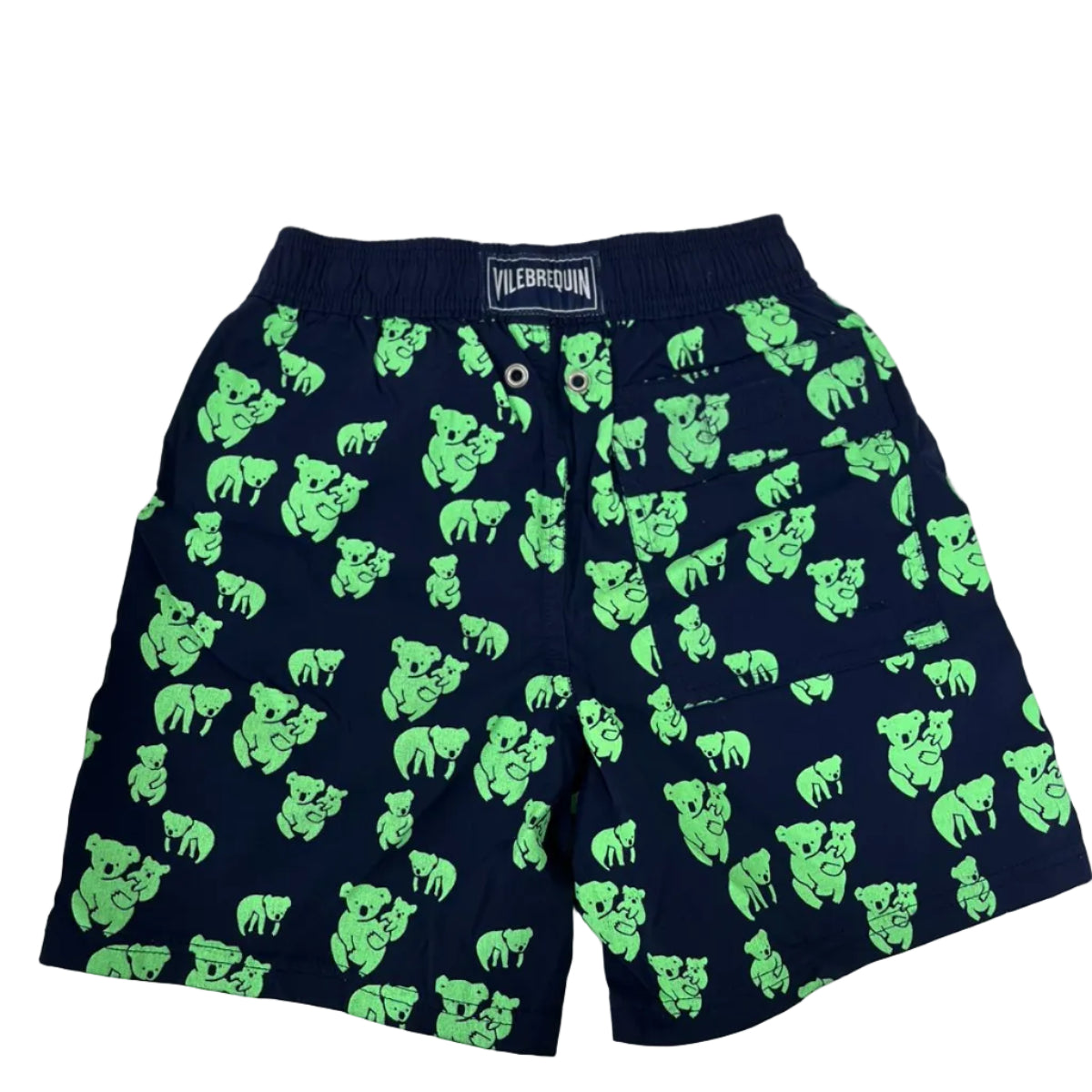 Bermuda Vilebrequin Azul escuro e verde Infantil TAM. 8 anos br