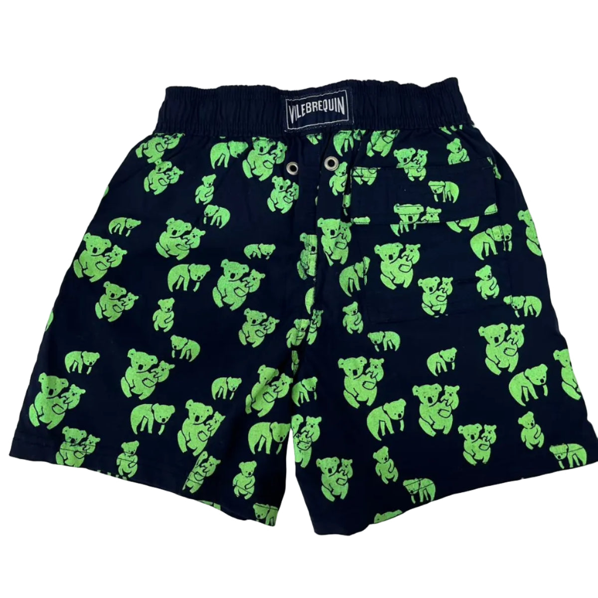 Bermuda Vilebrequin Azul escuro e verde coala Infatil TAM. 6 anos br