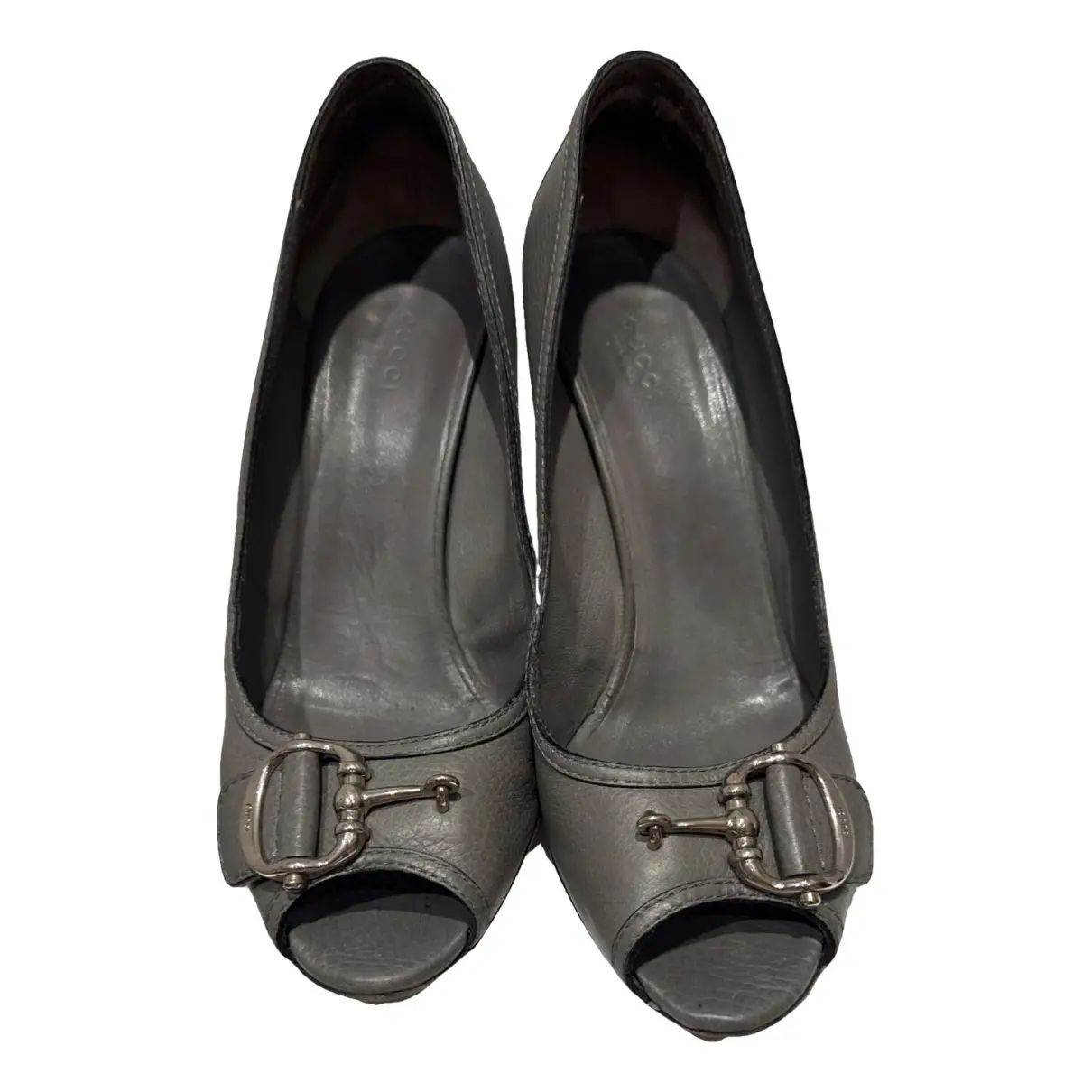 Sandália Gucci Cinza Tam. 37 br